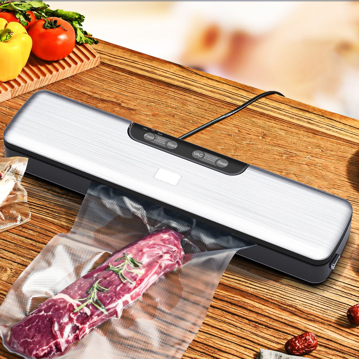 Food Vacuum Sealer Automatic Sealing Machine 70kpa 125w Width 5mm dealonline.co.nz