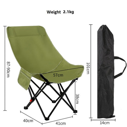 ECOTREK Three-Position Portable Folding Outdoor Chair ECOTREK