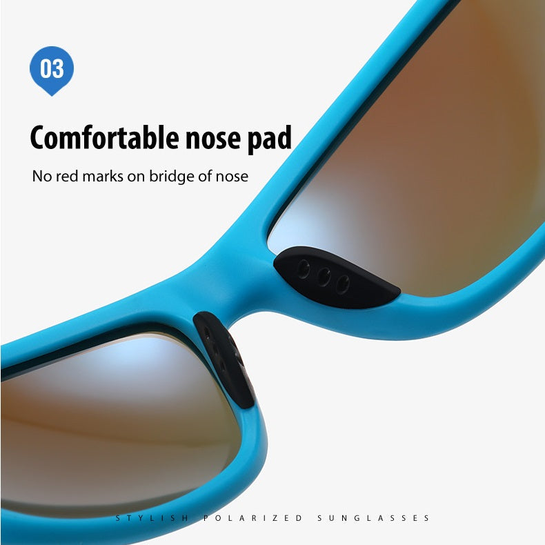 Polarized Lens Sunglasses - ORANGE dealonline.co.nz