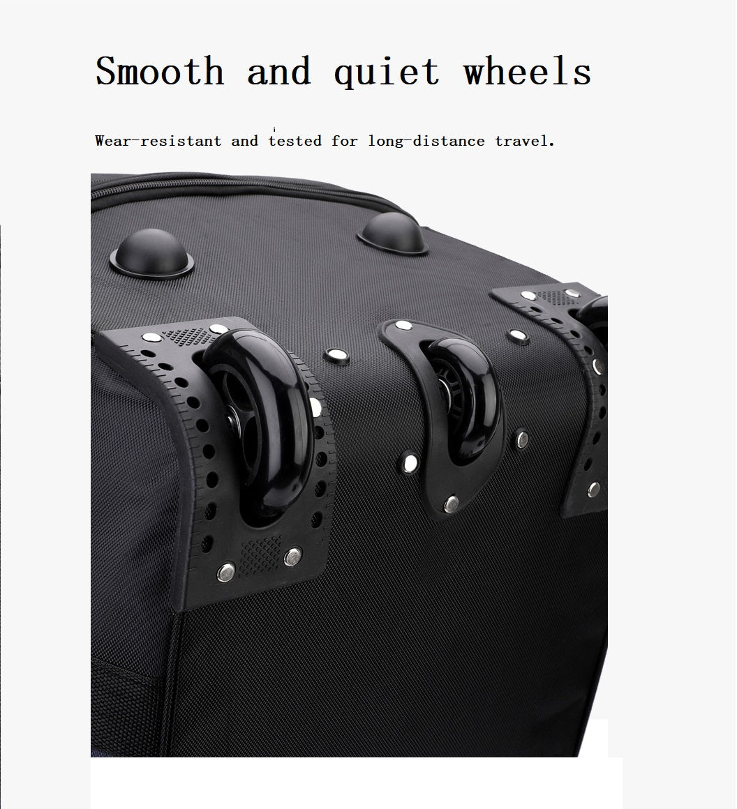 Expandable Rolling Checked-In Duffle Bag with Wheels ECOTREK