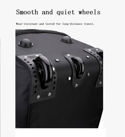 Expandable Rolling Checked-In Duffle Bag with Wheels ECOTREK