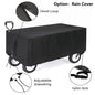 MOBI GARDEN Outdoor Camping trolley - Portable, Four-Way Folding, 200L Capacity Utility Cart