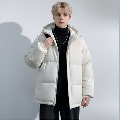 Men's Winter Jacket White XL - 4XL dealonline.co.nz