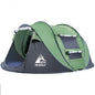 Boat-Shaped Pop-Up Camping Tent Large 280(L) x 200 (W) x 120(H)cm ECOTREK