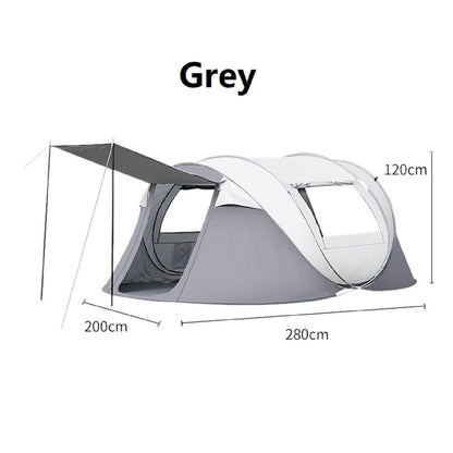 Portable Instant Pop-Up Boat-Shaped Tent SXBC7043 ECOTREK