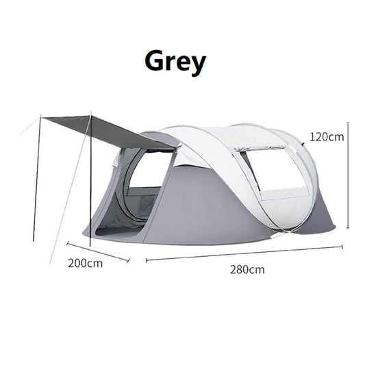 Portable Instant Pop-Up Boat-Shaped Tent SXBC7043 ECOTREK