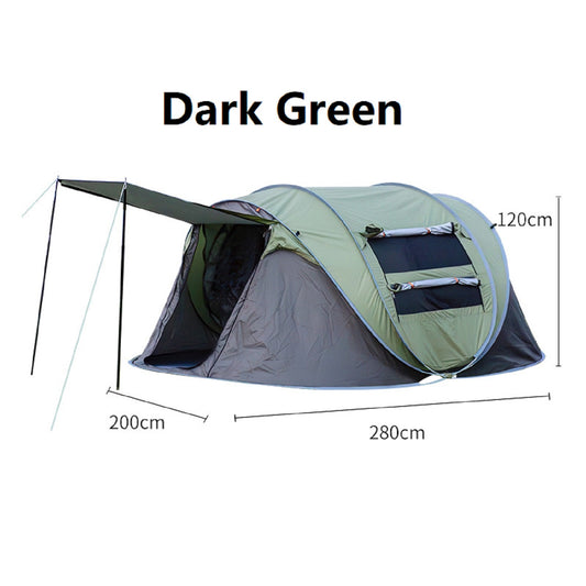 Portable Instant Pop-Up Boat-Shaped Tent SXBC7043 ECOTREK
