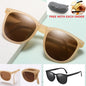 Foldable HD Polarized Lens Sunglasses Anti-Blue Ray Hydrophobic dealonline.co.nz