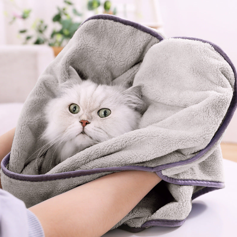 Pet Bath Towel Super Absorbent Pet Ultra Drying Towels dealonline.co.nz