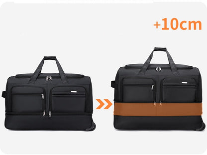 Rolling Duffle Bag with Wheels and Handle | Expandable Waterproof Trolley Travel Bag CP1228