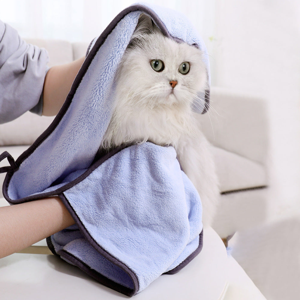 Pet Bath Towel Super Absorbent Pet Ultra Drying Towels dealonline.co.nz