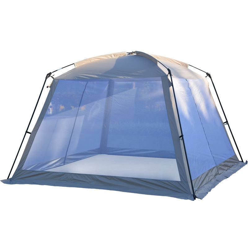Anti-Mosquito Awning Canopy – Mesh Screen Portable Beach & Camping Tent ECOTREK