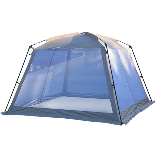 Anti-Mosquito Awning Canopy – Mesh Screen Portable Beach & Camping Tent ECOTREK