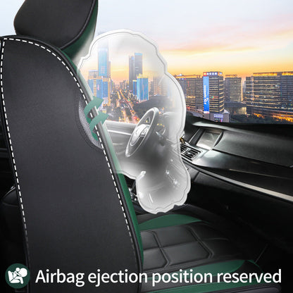 Car Seat Cover Faux Leather Cushion 5 Seater Full Set Front Rear Premium Quality dealonline.co.nz