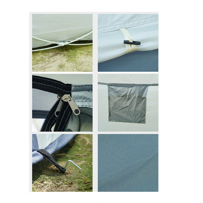 Portable Instant Pop-Up Boat-Shaped Tent SXBC7043 ECOTREK