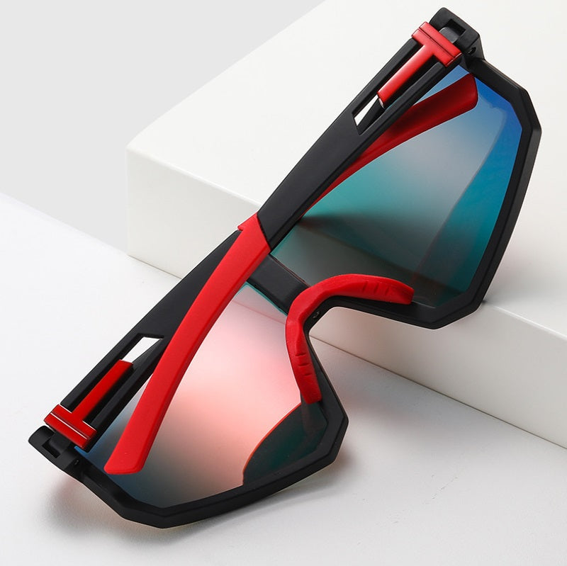 HD Polarized lens Sports Sunglasses Anti-Blue Ray Hydrophobic - Blue dealonline.co.nz