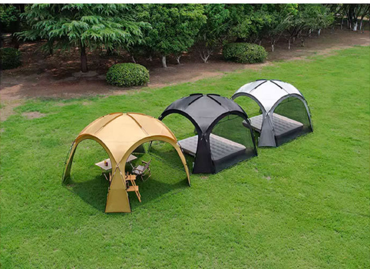 Party Tent Gazebo / Canopy / Family Tent – UPF50+ 320 × 320 × 205(H)cm ECOTREK