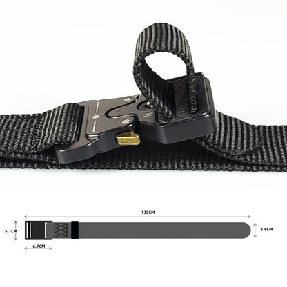 Tactical Belt Military Hiking Nylon Web Rigger Work Belts dealonline.co.nz
