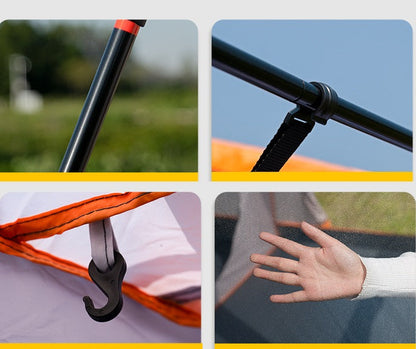 Family Tent –Double layers Waterproof-3 Size Two Colours Aavailable ECOTREK