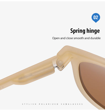 Foldable HD Polarized Lens Sunglasses Anti-Blue Ray Hydrophobic dealonline.co.nz