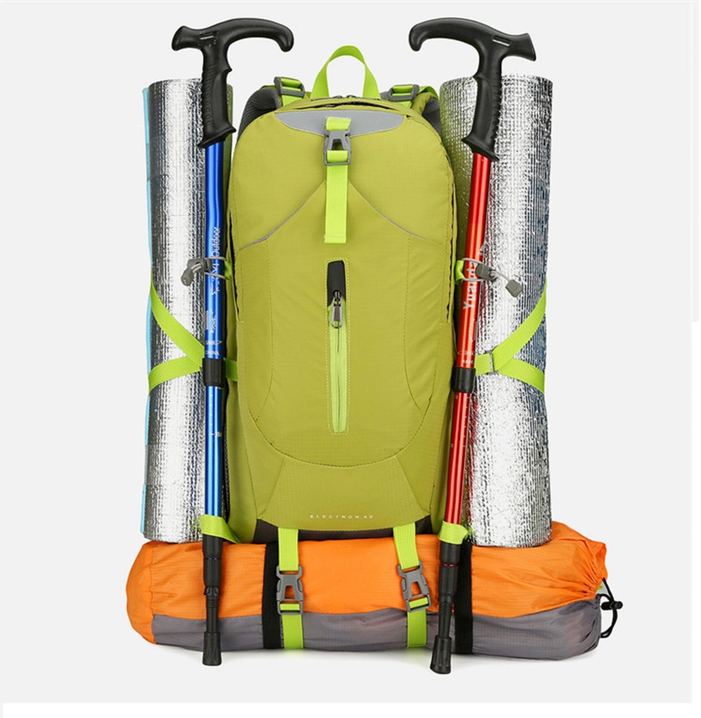 ECOTREK 40L Hiking Backpack – Waterproof Camping, Travel & School Camp Backpack RB3011 - ShopHub