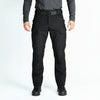 Men's Tactical Pants Water Resistant Cargo Pants Soft Shell Fleece Lined BLACK