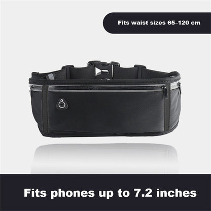 Running Belt – Waterproof, Adjustable, Elastic Strap, Sweatproof Waist ECOTREK