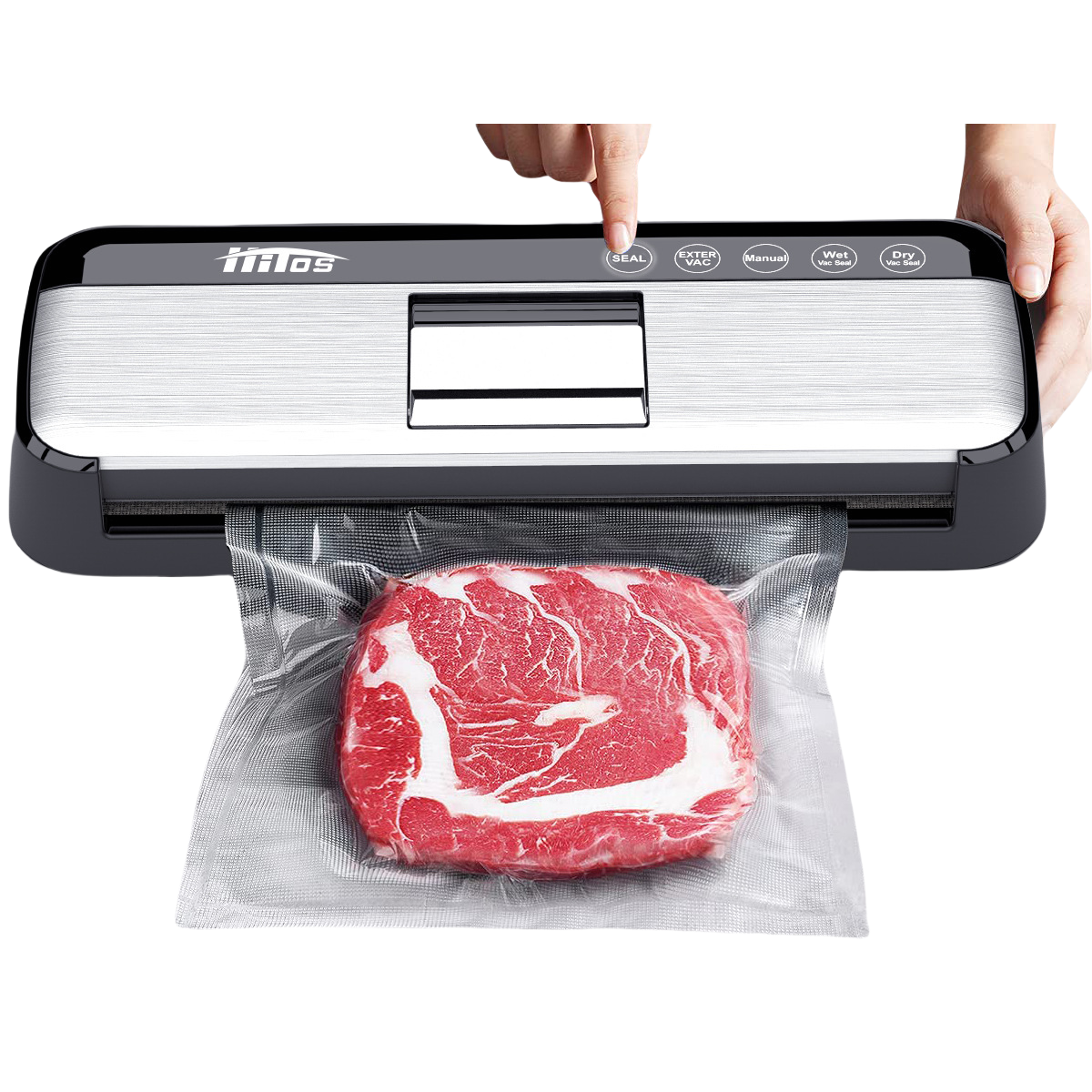 Automatic Food Sealer Dry & Moist Food Preservation Modes 145W 6.0T dealonline.co.nz