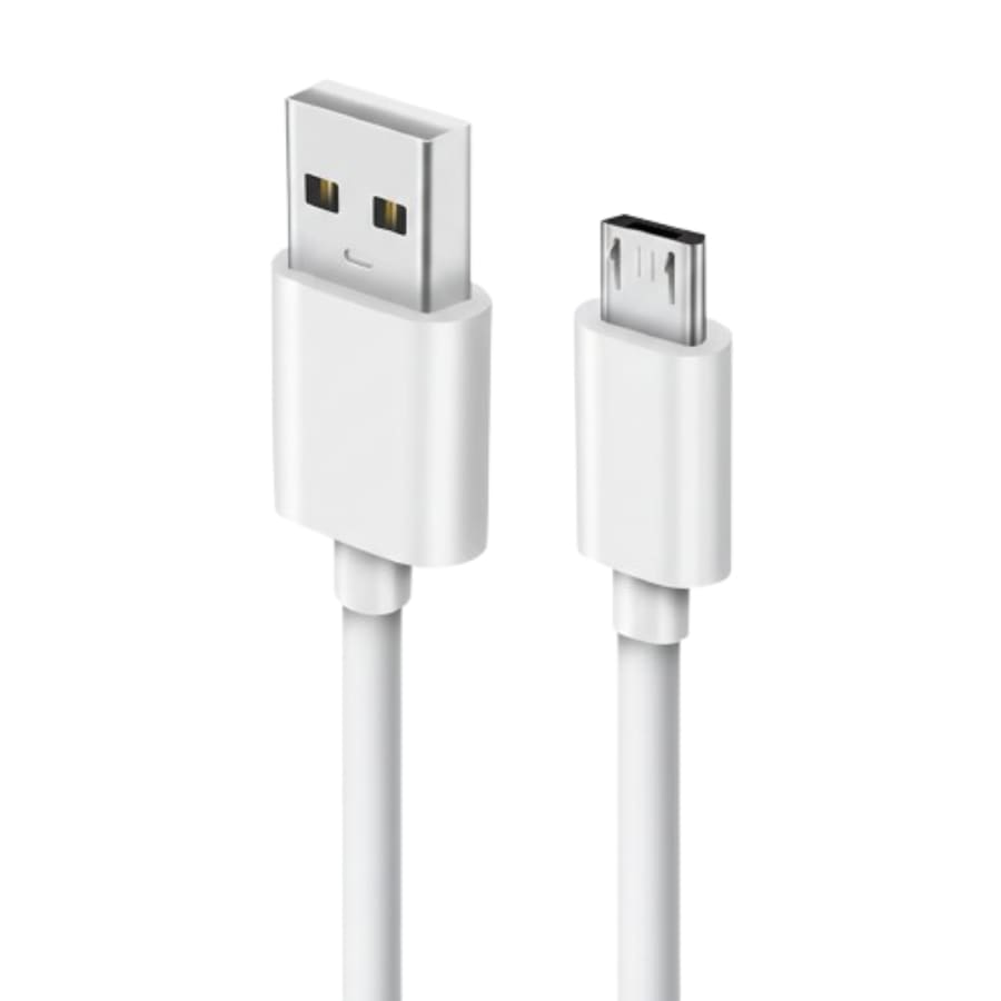 USB‑A to Micro‑USB Charger Cable for Sony SmartWatch – (SmartWatch 2 / SmartWatch 3) (White) 1m