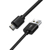 USB-A to Micro‑USB Charger Cable for LG SmartWatch – (G Watch / G Watch R / G Watch Urbane / Watch Sport) (Black) 1m