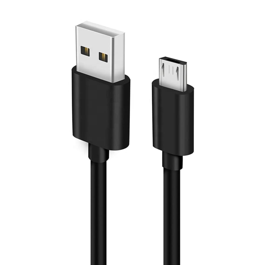 USB‑A to Micro‑USB Charger Cable for Sony SmartWatch – (SmartWatch 2 / SmartWatch 3) (Black) 1m