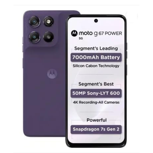 Hydrogel Screen Protector for Moto G67 Power 5G (Pack of 2) 9eight5