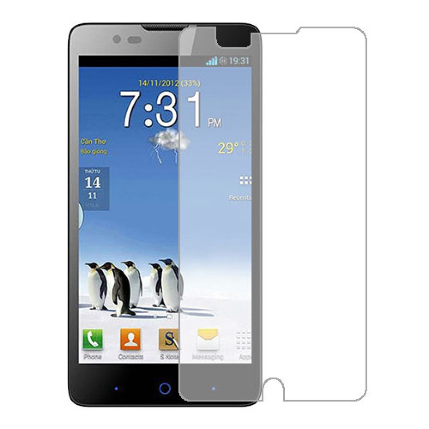 Hydrogel Screen Protector for ZTE V5 Lux (Pack of 2) 9eight5