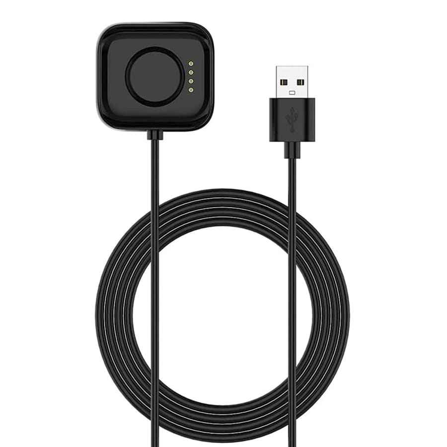 USB-A Charger for OPPO Watch (41mm / 46mm / SE / Free) (Black) 1m