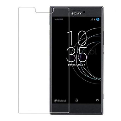 Hydrogel screen protector for Sony Xperia R1 Plus by 9eight5, showing clear, flexible film protecting the phone screen.