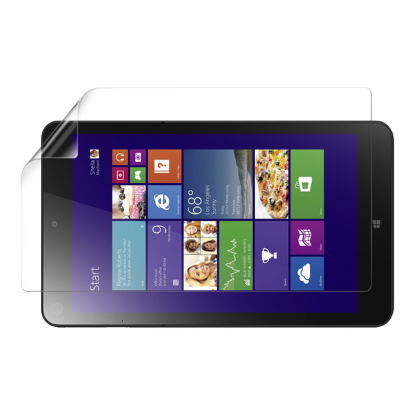 Hydrogel Screen Protector for Lenovo ThinkPad 8 (Pack of 2) 9eight5