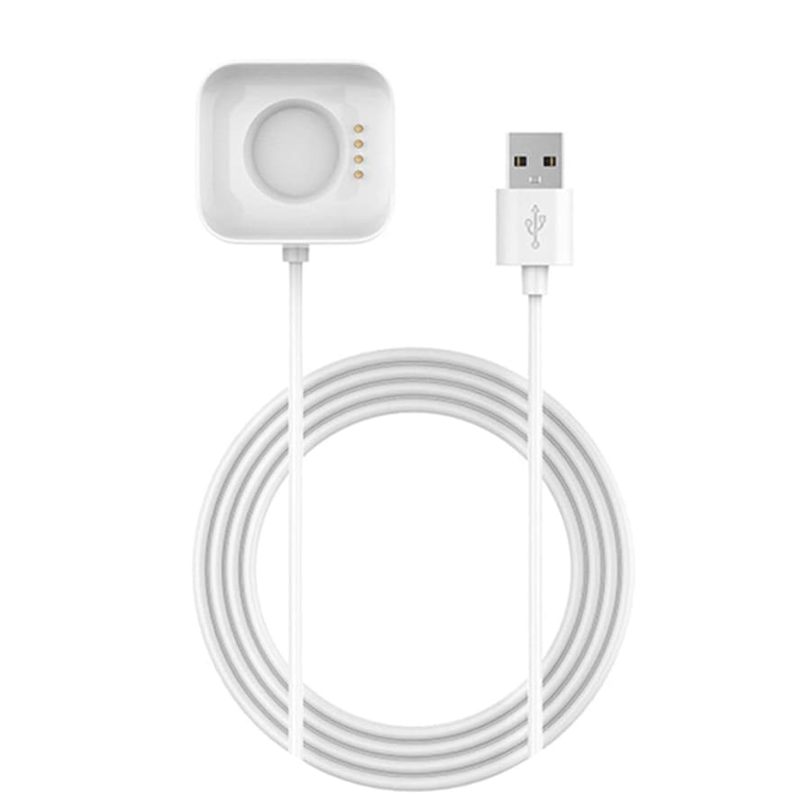 USB-A Charger for OPPO Watch (41mm / 46mm / SE / Free) (White) 1m