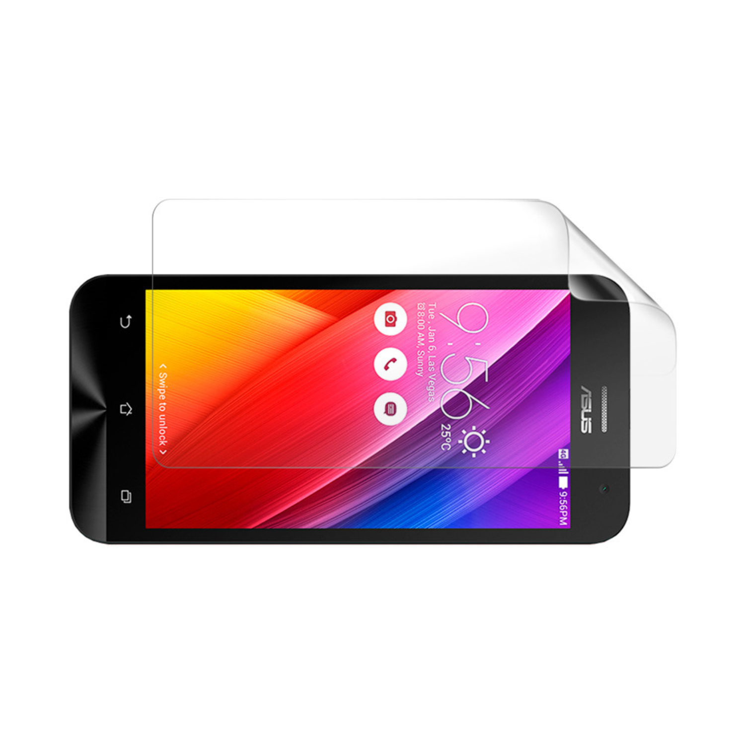 Hydrogel Screen Protector for Asus Zenfone 2 ZE500CL (Pack of 2) 9eight5