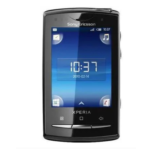 Hydrogel Screen Protector for Sony Xperia X10 mini pro (Pack of 2) 9eight5