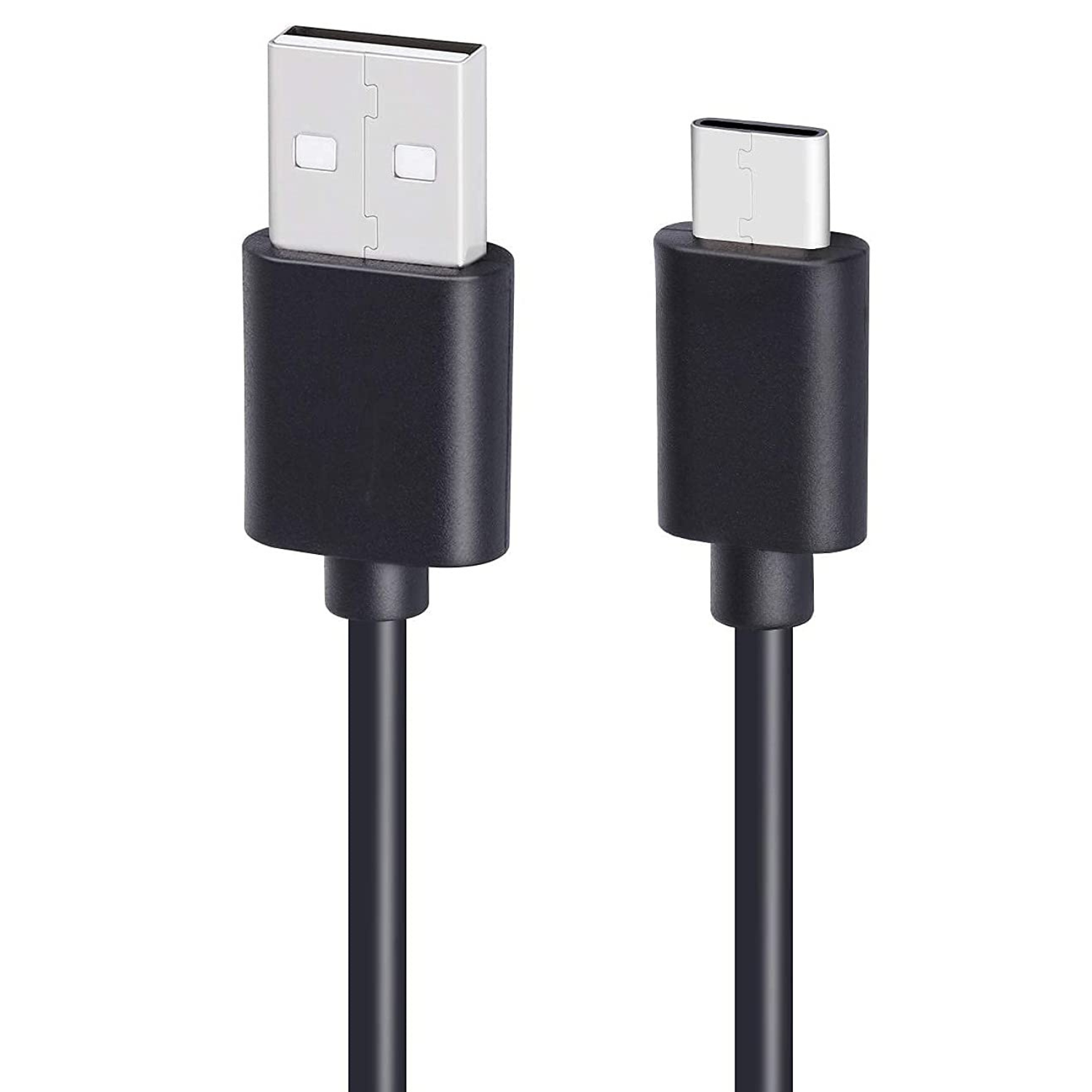 Black 1m USB-A to USB-C charger cable for Vivo phones by 9eight5, showing connectors and cable against a neutral background.
