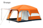 Clearance!!! Family Outdoor Camping Tent – Double Layer, Family Cabin Tent ECOTREK