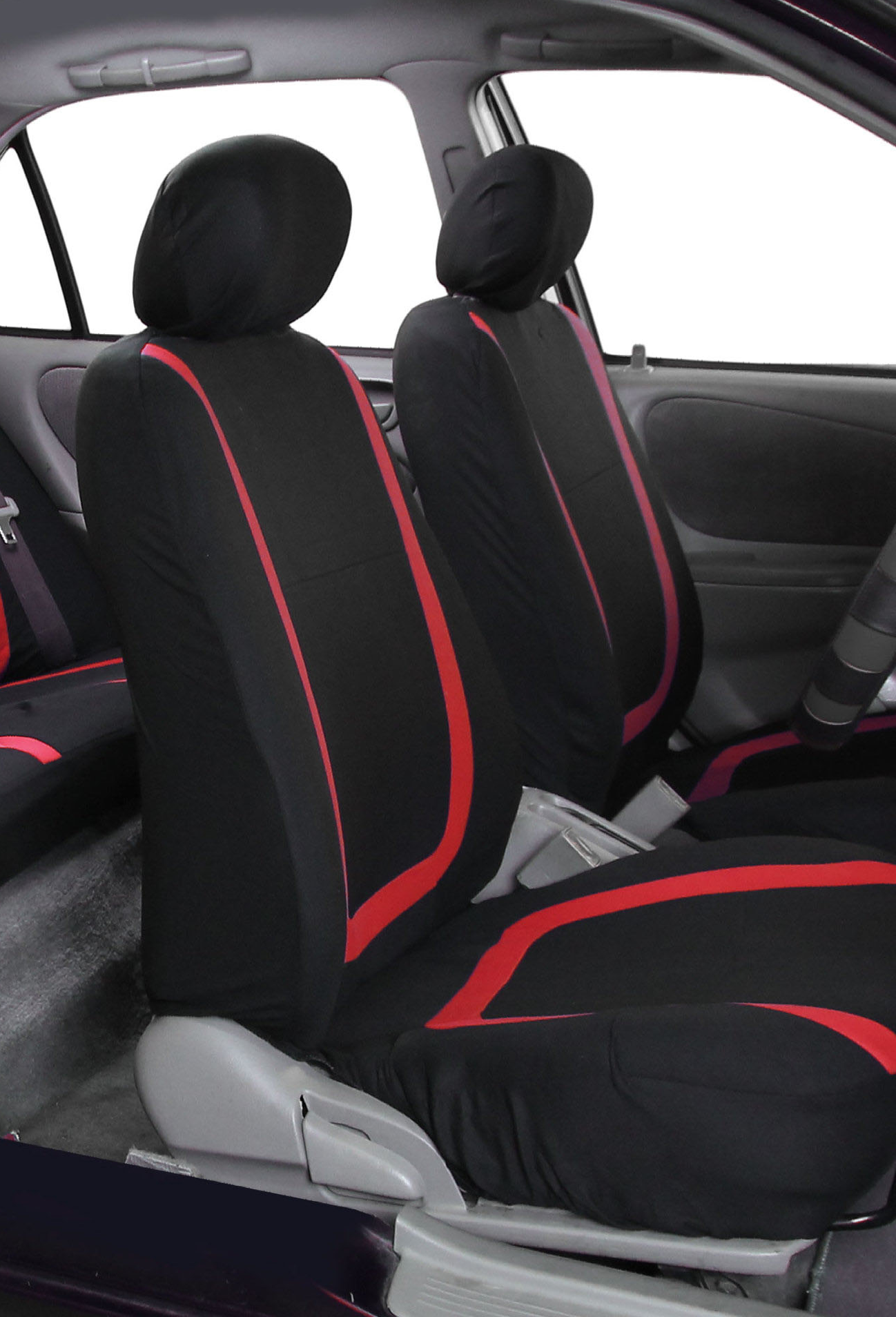 Car Seat Cover Protector for 2 Front Seats Set Cushion Mat Polyester dealonline.co.nz