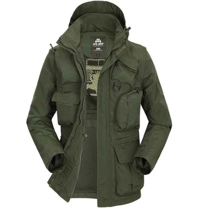Men's Tactical Jacket with Removable Sleeves (Fall/Winter)