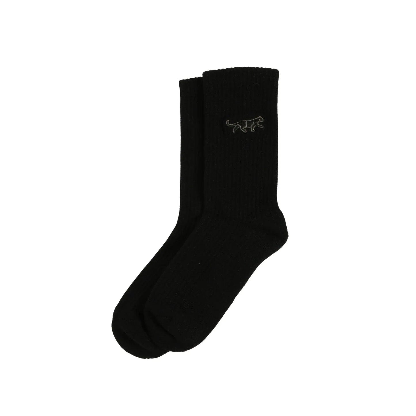Save the Black Panthers Ribbed Bamboo Socks.