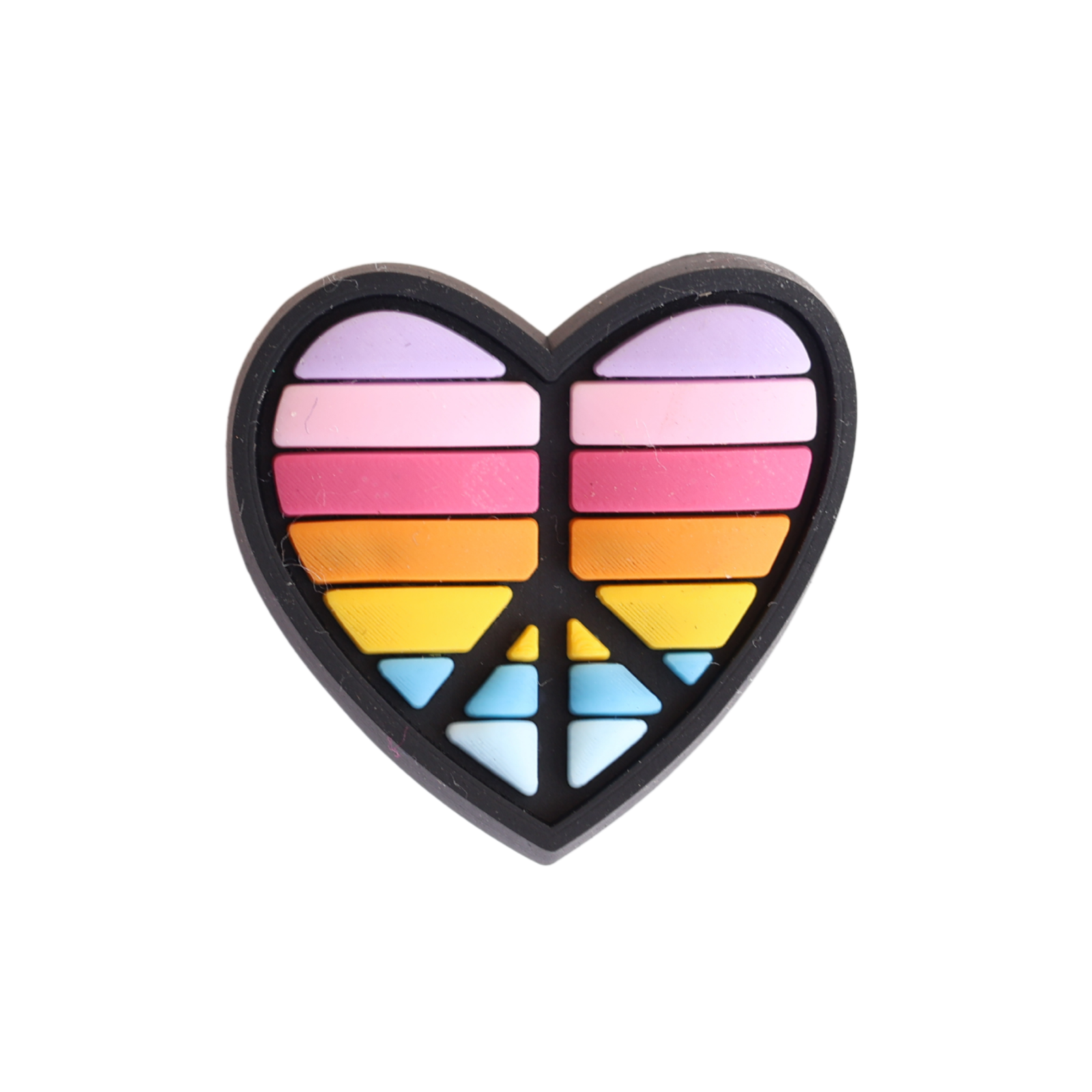Peace Heart Charm Walkieez