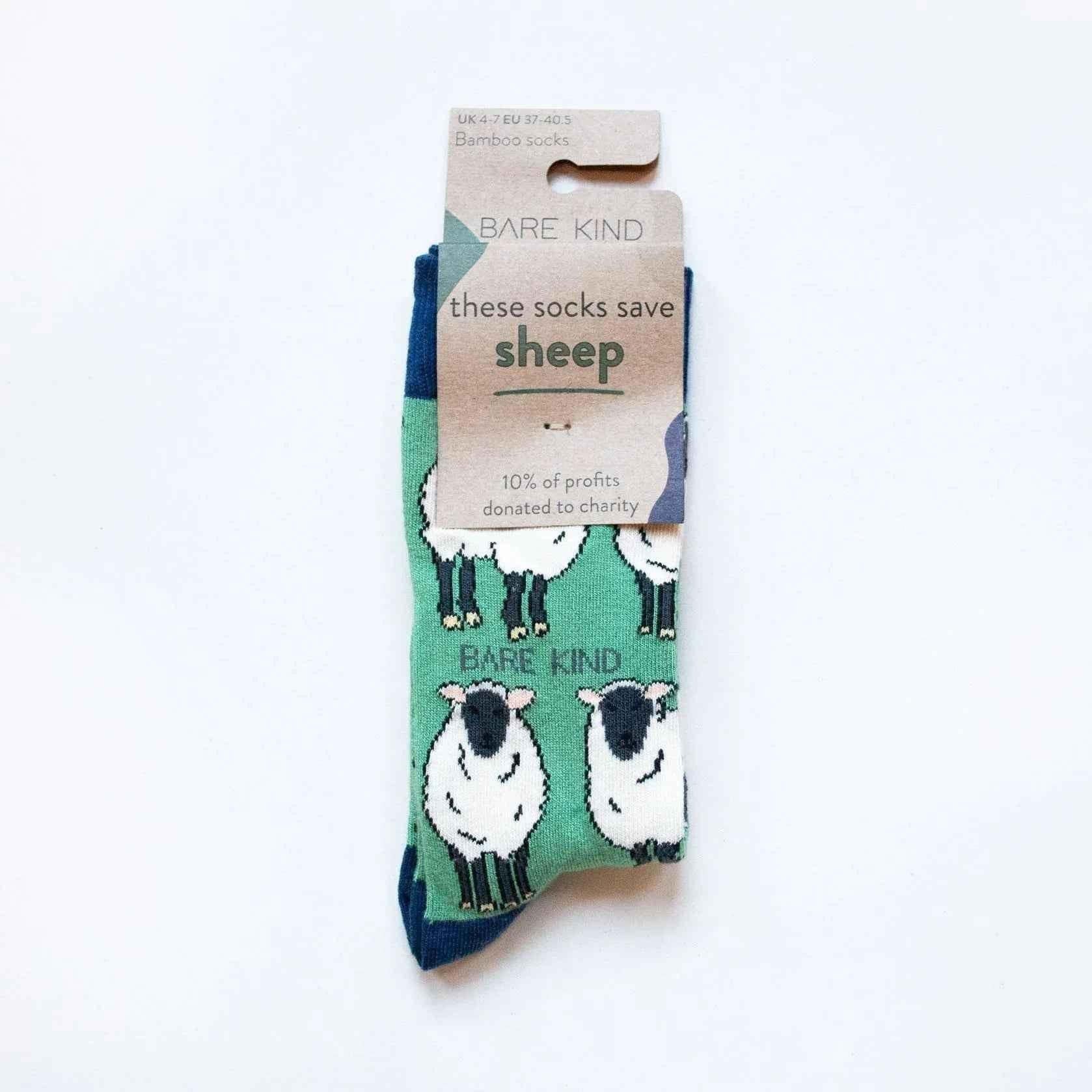 Save the Sheep Bamboo Socks