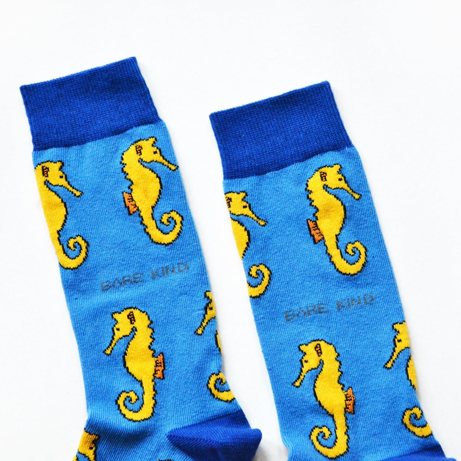 Save the Seahorses Bamboo Socks Barekind NZ