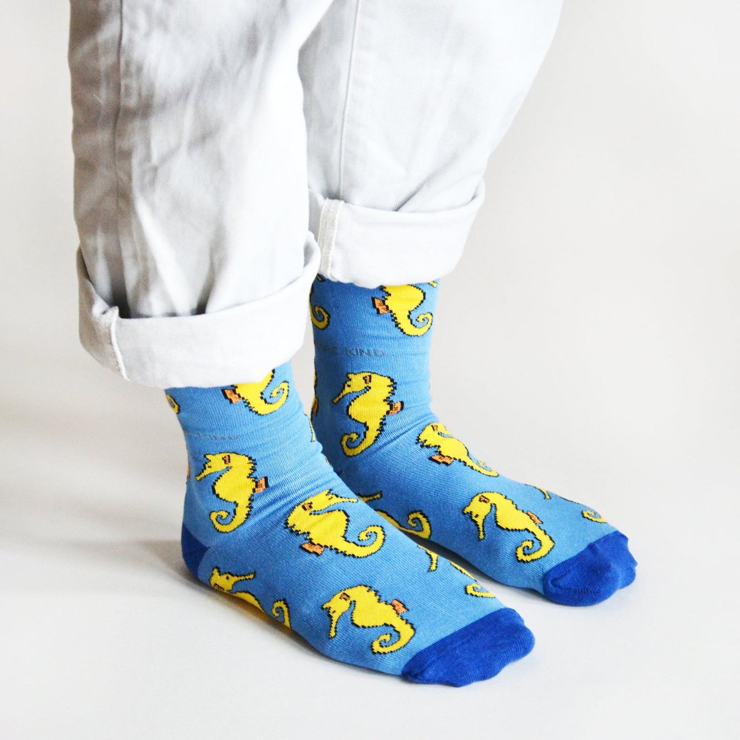 Save the Seahorses Bamboo Socks Barekind NZ