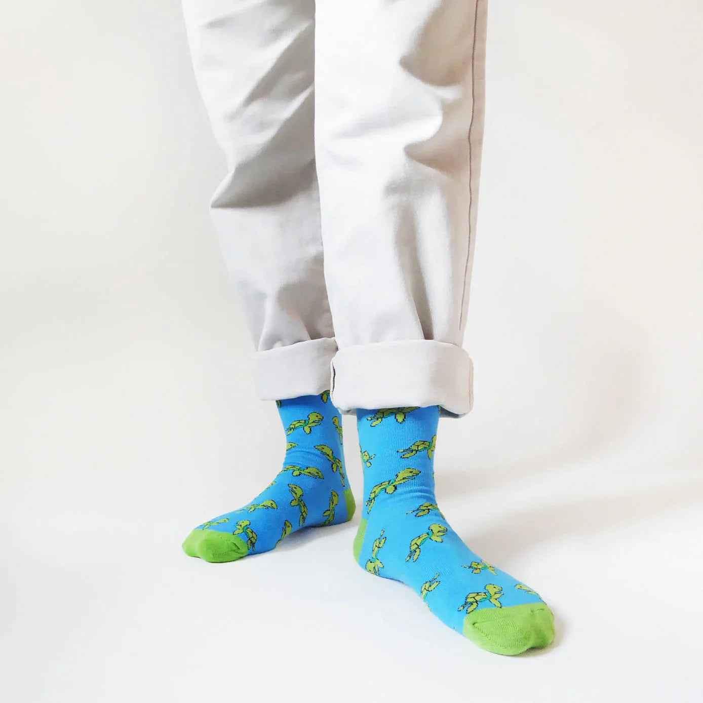 Save the Turtles Bamboo Socks