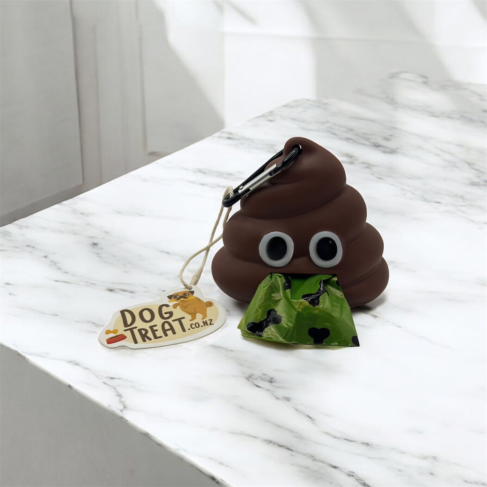 Emoji Poop Bag Holder DogTreatNZ